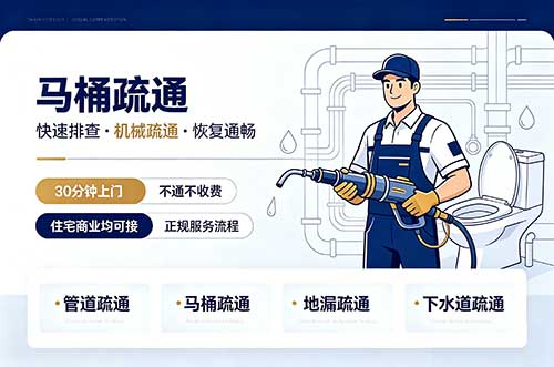 广州马桶疏通