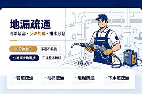 广州地漏疏通
