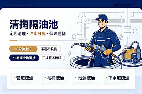 广州清掏隔油池